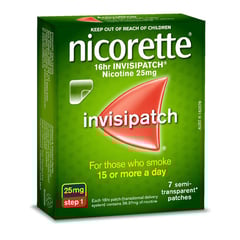 NICORETTE INVISIBLE  PATCHES 25MG