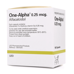 One Alpha 0.25mcg 100Caps