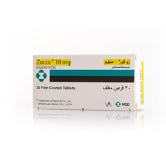 Zocor 10 mg 30 tabs
