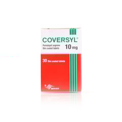 Coversyl 10Mg 30 Tablets