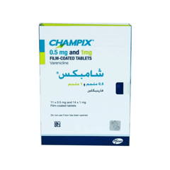 Champix 0.5 / 1 mg 25 Tabs