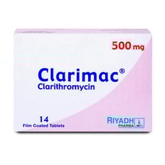 Clarimac 500 Mg 14 Tablets