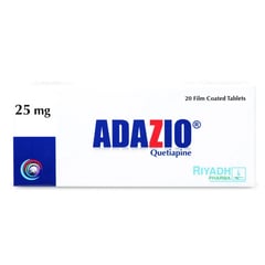 Adazio 25 Mg 20 Tablets
