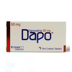 Dapo 60 Mg 4 Tablets