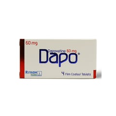 Dapo 60 mg Tablets – 4 Tablets