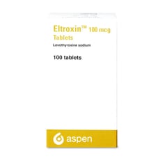 Eltroxin 100 Mcg 100 Tablets