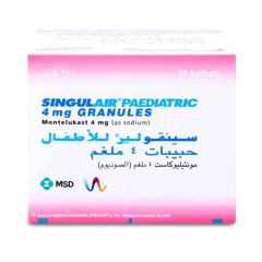 Singulair Paediatric 4 Mg 28 Sachets
