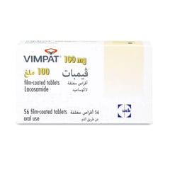 Vimpat 100 Mg 56 Tablets