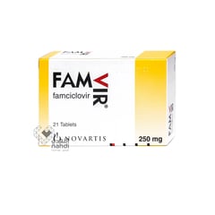 Famvir 250 mg 21 Tablets