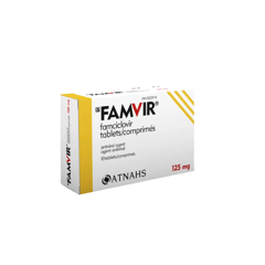 Famvir 125 mg 10 Tablets