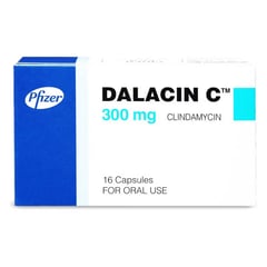 Dalacin-C 300 Mg 16 Capsules