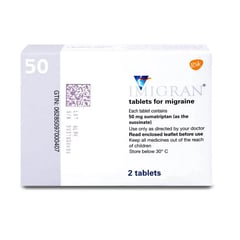 Imigran 50 Mg 2 Tablets