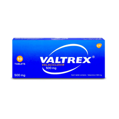 Valtrex 500 mg 10 tabs