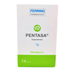Pentasa 1g 14suppositories