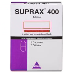 Suprax 400Mg 6 Capsules