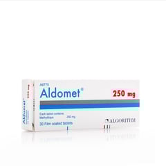 Aldomet 250 Mg 30 Tablets