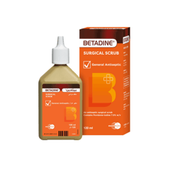 Betadine Surgical Scrub 120 Ml
بيتادين معقم جراحى 120 مل