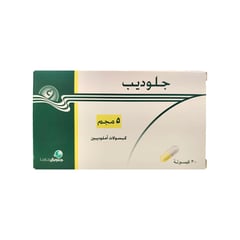 جلوديب 5 مجم 30 كبسولة