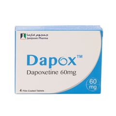 Dapox 60 Mg 4 Tablets
