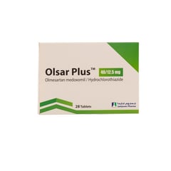 Olsar Plus 40 / 12.5 mg 28 Tablets