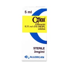 Oflox 0.3% Eye Drops 5 Ml
