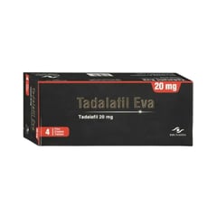 Tadalafil Eva 20mg 4tabs.