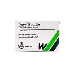 Depovit B12 2 Ampoules
