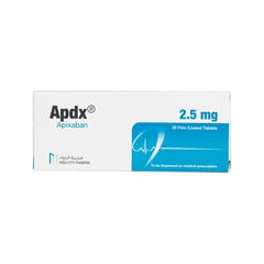 Apdx 2.5 Mg 30 Tab