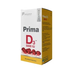 Prima D3 5000 Soft gel 60Capsules