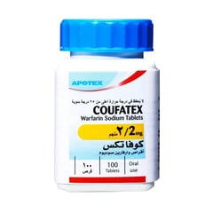 Coufatex 2 Mg 100 Tablets