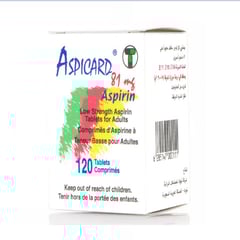 Aspicard 81 mg 120 Tablets