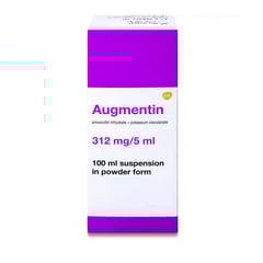 Augmentin 312 mg Suspension 100 ml
