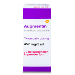 Augmentin 457 mg Suspension 70 ml