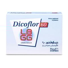 Dicoflor-60 Probiotic 30 Capsules