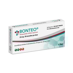 BONTEO 20 mcg / 80 microliter per dose