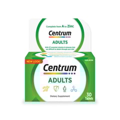 Centrum Adults Supplements 30 Tabs