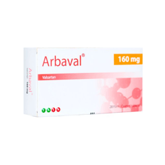 Arbaval 160 mg 28 Tablets