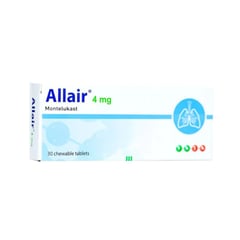 Allair 4 mg 30 Chewable Tablets