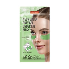 PUREDERM NEON GREEN ONLY:GEL UNDER EYE MASK
أقنعة جل تحت العيون بالصبار للهلات السوداء والعناية الفائقة من بيورديرم