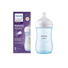 Avent 903/21 Feeding Bottle Natural 260Ml Blue
