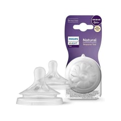 Avent 966/02 Natural Teats 2'S 6M+