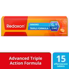 Redoxon Tripple action  15 effervescent Tablet