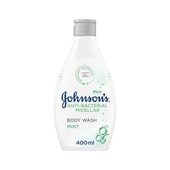 Johnson's Anti-Bacterial Micellar Body Wash Mint 400 ml