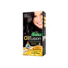 طقم فاتيكا لصبغ الشعر 2.0 أسود طبيعي