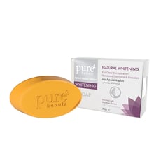 بيوربيوتي صابونة مفتحة طبيعية 70  غرام