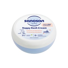 Sanosan Baby Nappy Rash Cream with zinc (jar)150 ml