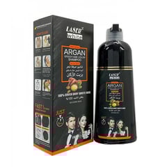 ليزر وايت 2090 شامبو صبغة الشعر بالأرجان أسود 420 مل