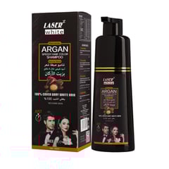 ليزر وايت 2724 شامبو صبغة الشعر بالأرجان أسود 200 مل