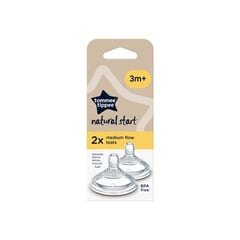 Tommee Tippee Natural Start 2X Med Flow Teat
