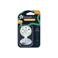 تومي تيبي لهاية بشكل حلمة الثدي 6-18 شهر (عبوة 2)